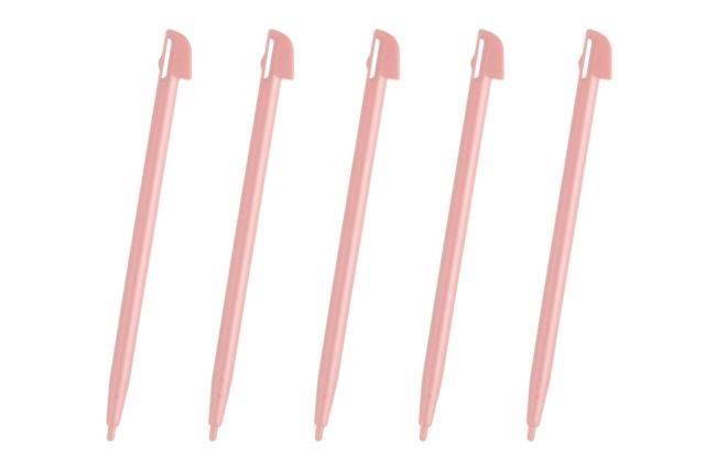 Hellfire Trading 5 Wii U Pink Touch Stylus Pen Wii Rigid Plastic For Nintendo