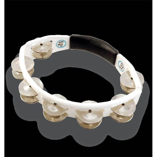 Latin Percussion LP152 Cyclops Tambourine (White)