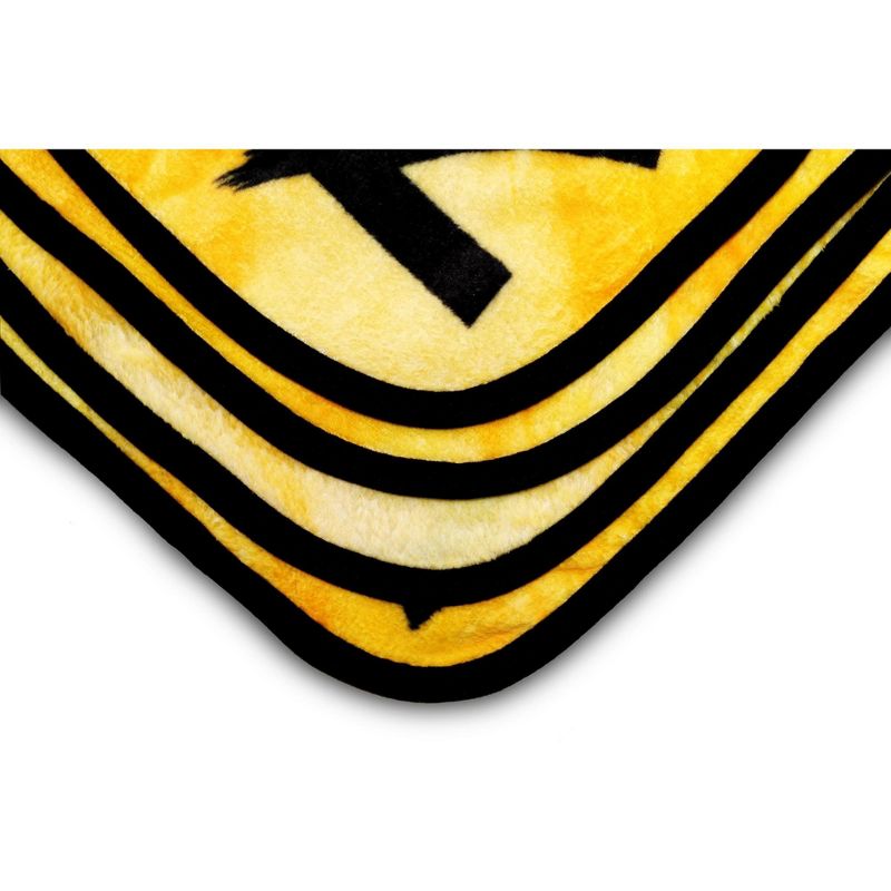 Just Funky Dragon Ball Z Goku Super Saiyan 3 Japanese Fleece Throw Blanket