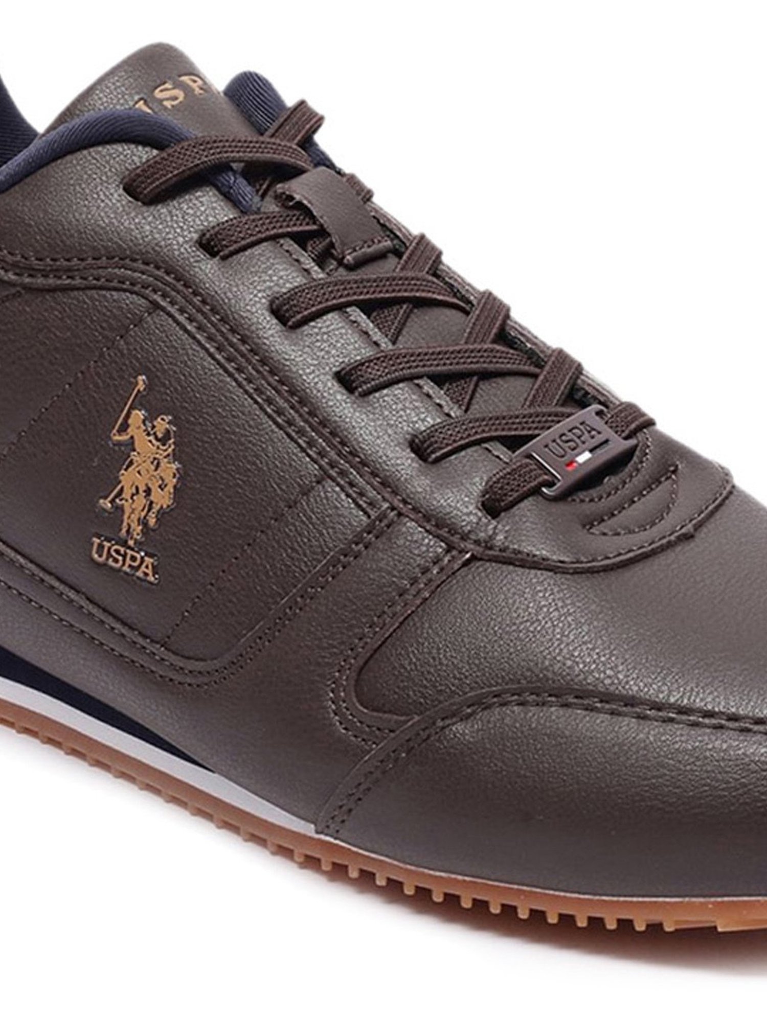 U.S. Polo Assn. Men's Brown Sneakers
