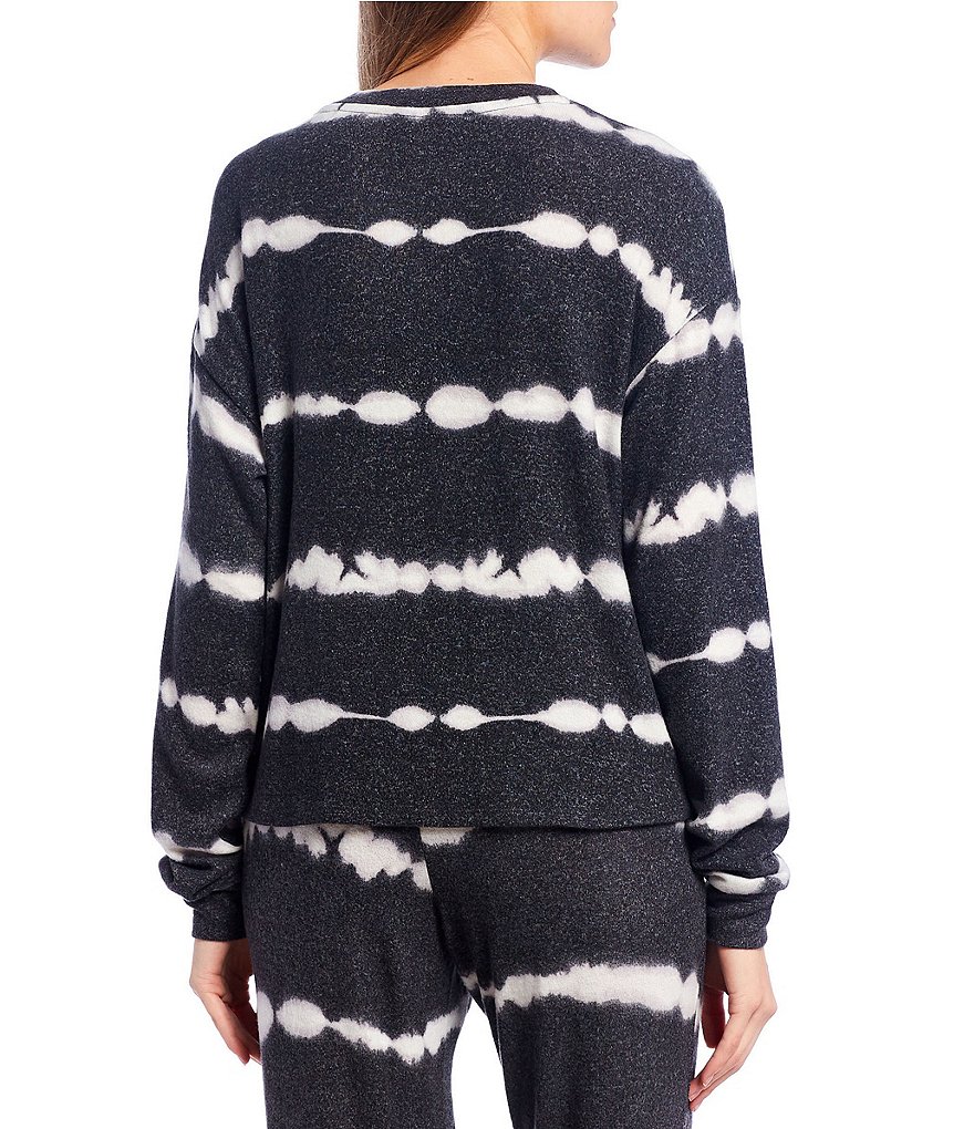 Fornia Tie-Dye Lounge Long Sleeve Pullover