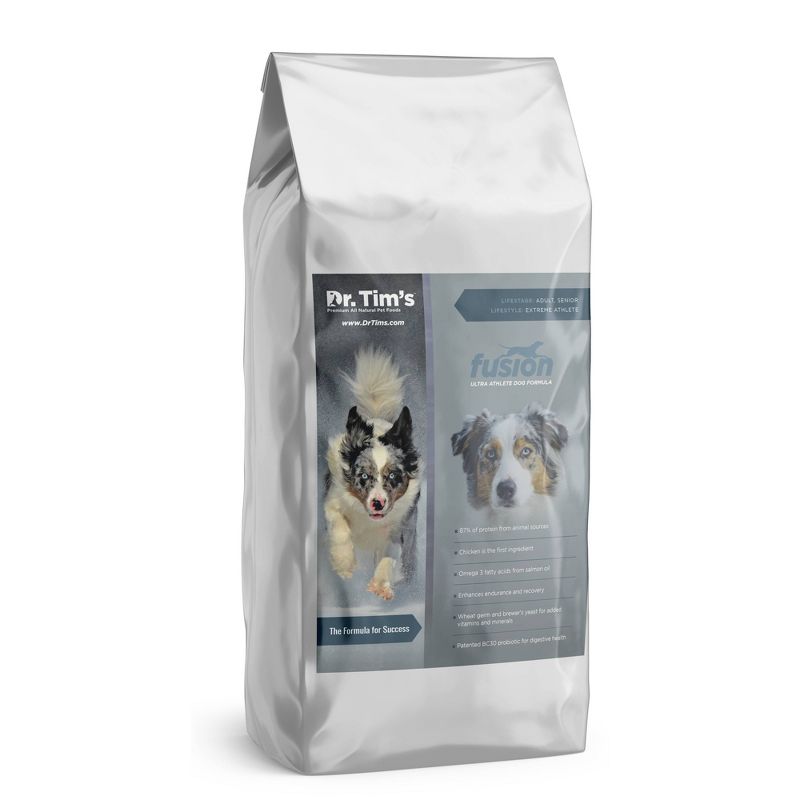 Dr. Tim's Fusion Ultra Athlete Premium Dry Dog Food - 40lbs