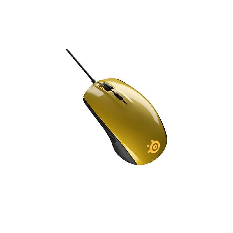 Rival 100 Optical Gaming Mouse Alchemy Gold