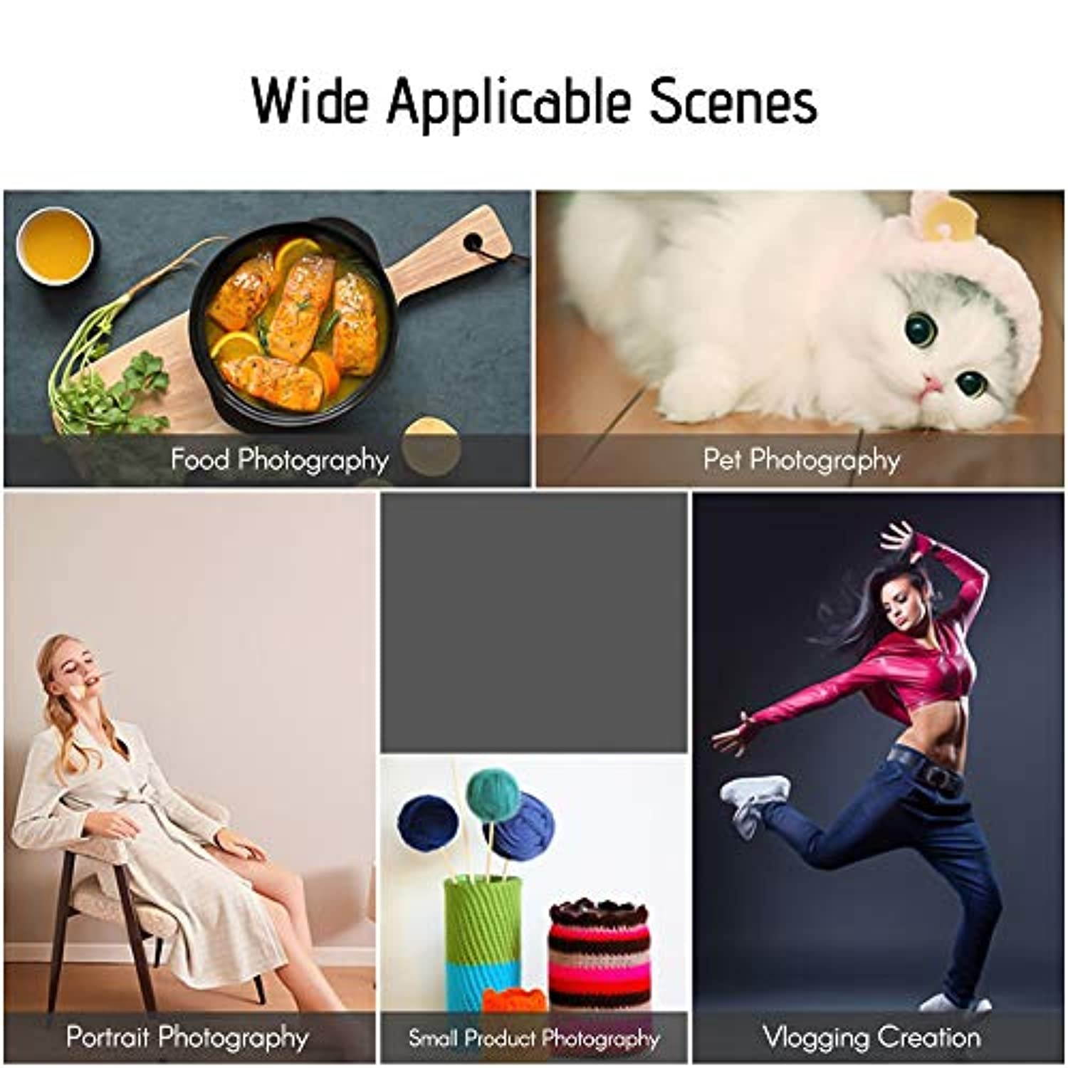 Andoer Portable RGB LED Video Light CRI 96+ Fill Light 10W Dimmable 3000K-6500K TLCI 98 with OLED Screen 4500mAh Power Bank Function for Video Selfie Live Streaming Portrait Photography Lighting