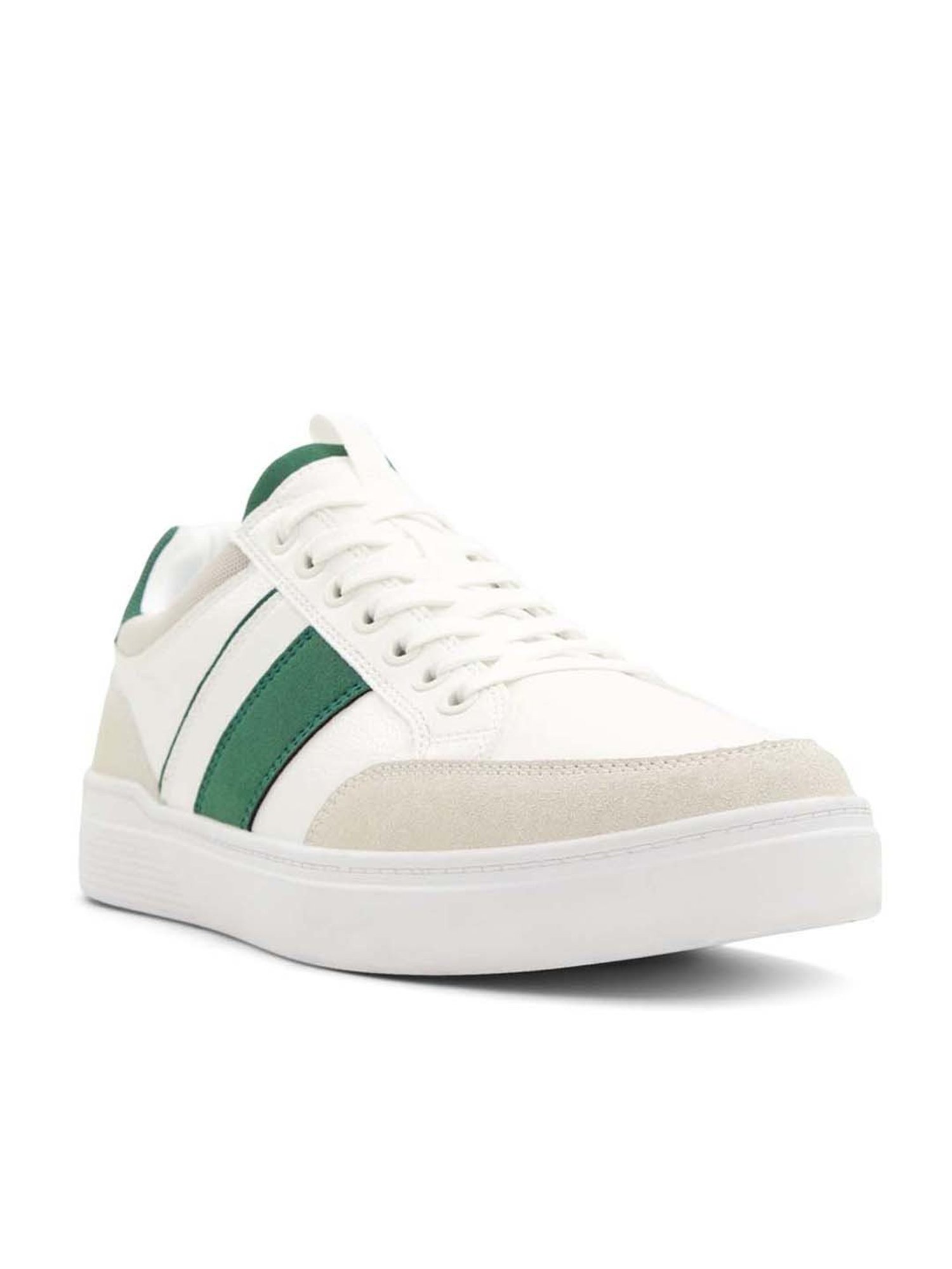 Aldo Men's White Casual Sneakers