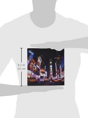 3dRose LLC 8 x 8 x 0.25 Inches Mouse Pad, New York City Times Square (mp_4788_1)