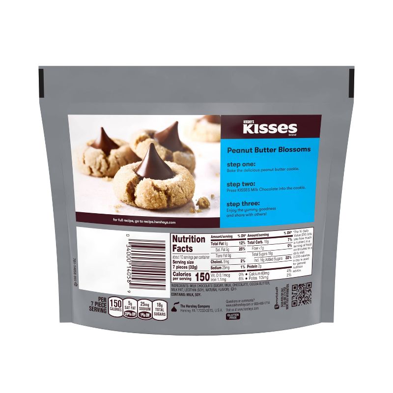 Hershey's Kisses Milk Chocolate Candy - 10.8oz
