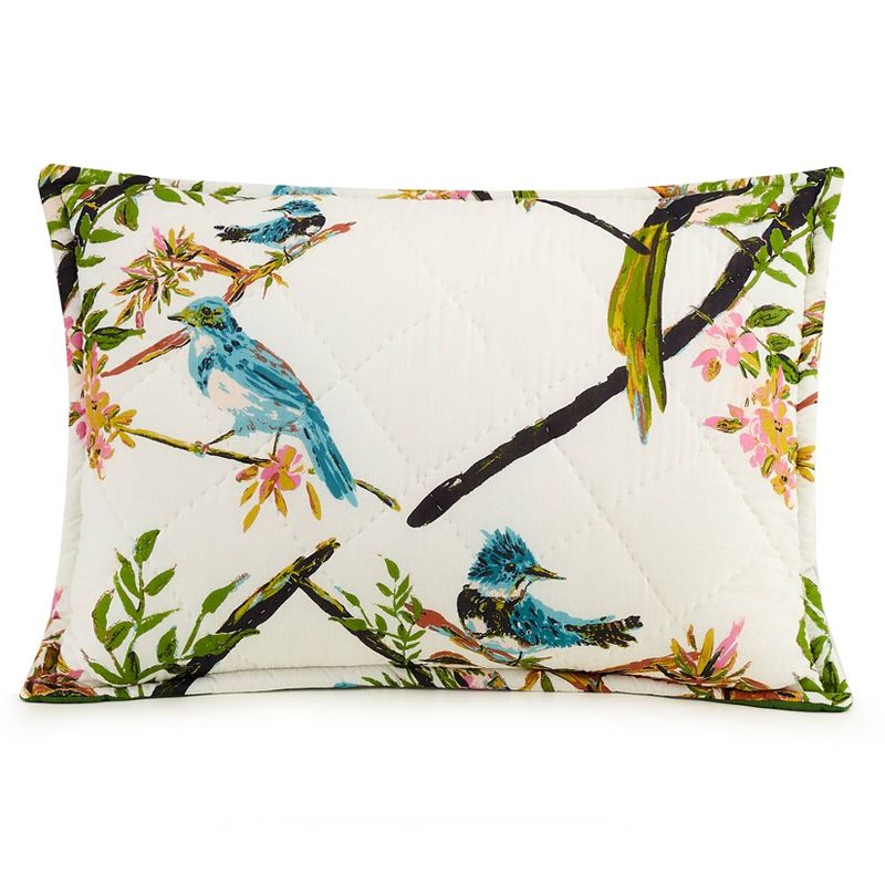 Bari J for Makers Collective Conservatory Full/Queen 3pc Quilt Set Cream