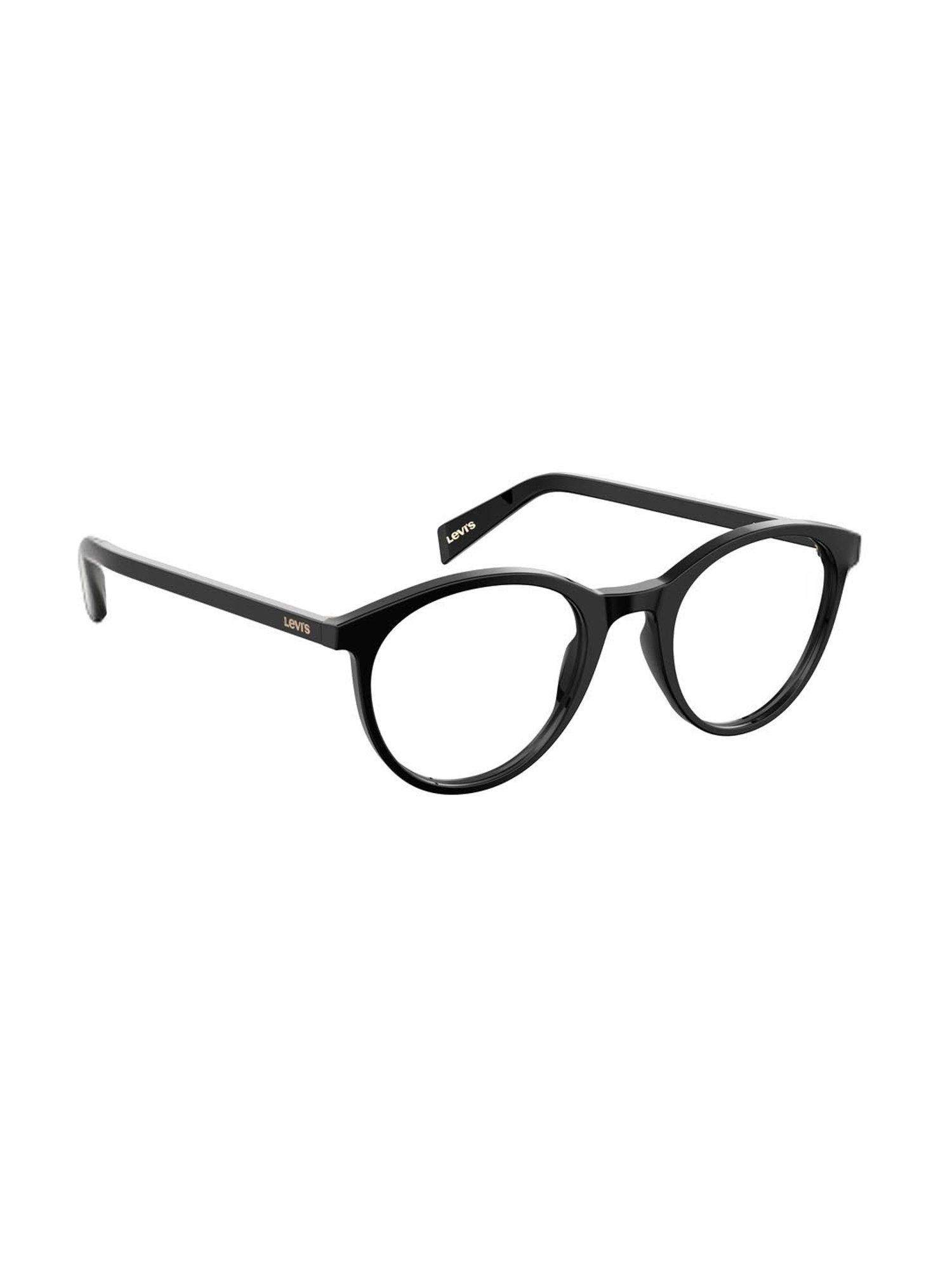 Levi's Black Oval Unisex Eye Frames