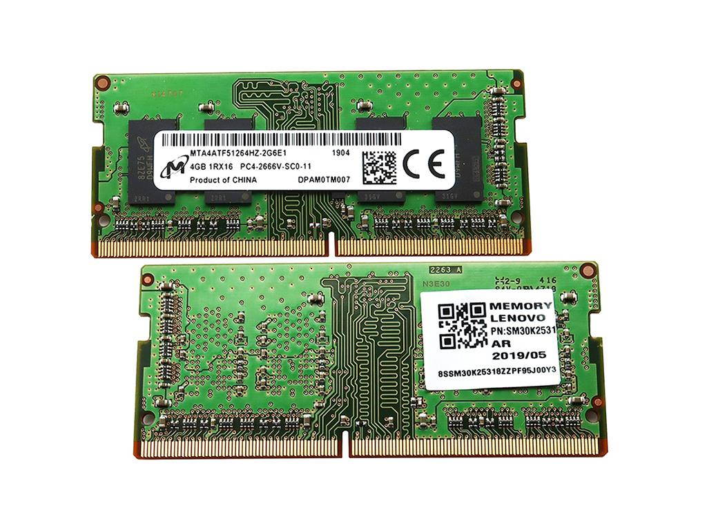 2_of_MTA4ATF51264HZ-2G6E1 Micron 8GB 2X4GB DDR4 PC4-21300 2666MHZ 260-PIN Memory KIT MTA4ATF51264HZ-2G6E1 Laptop Memory