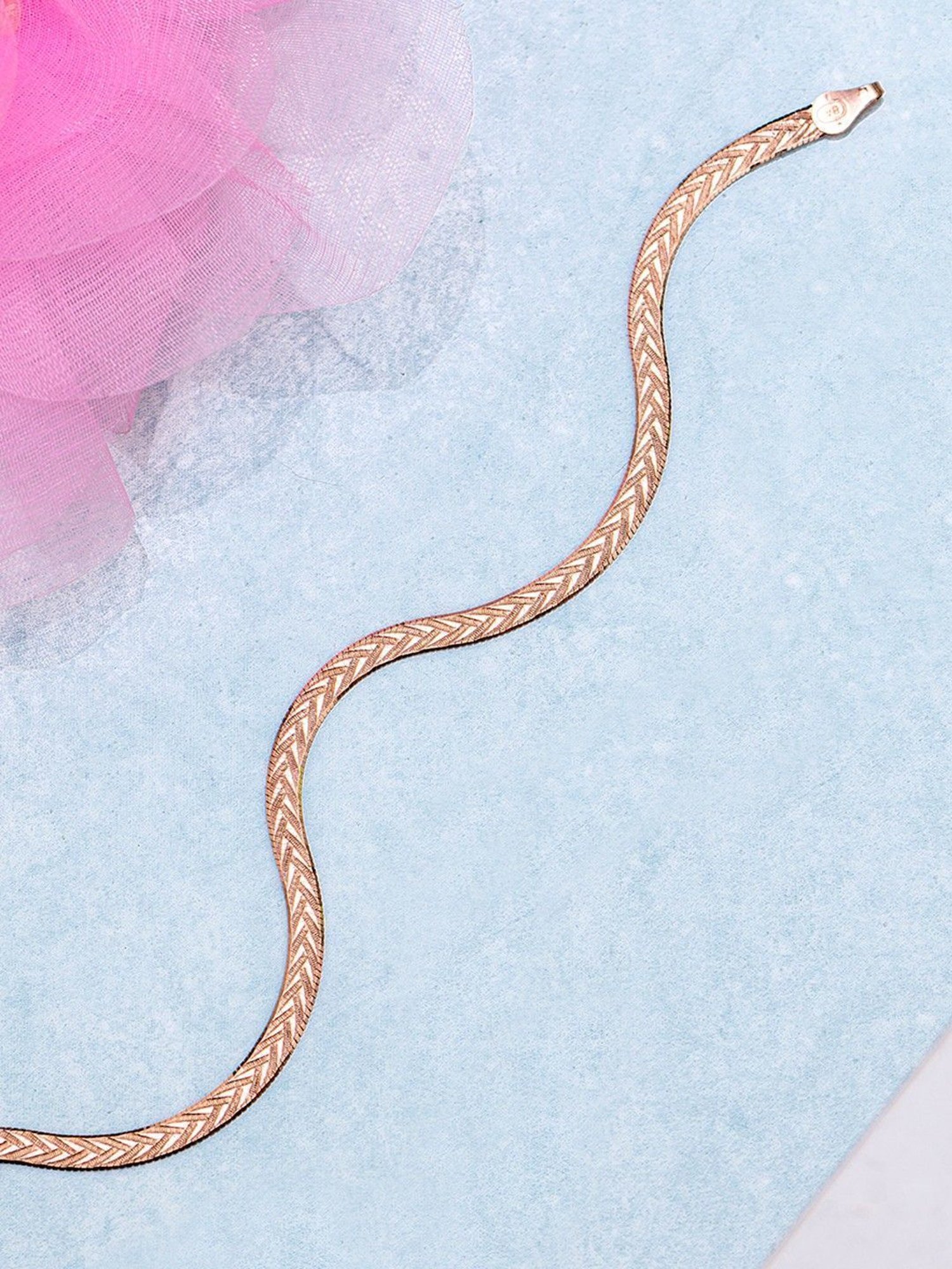 Zavya 92.5 Sterling Silver Anklet for Women