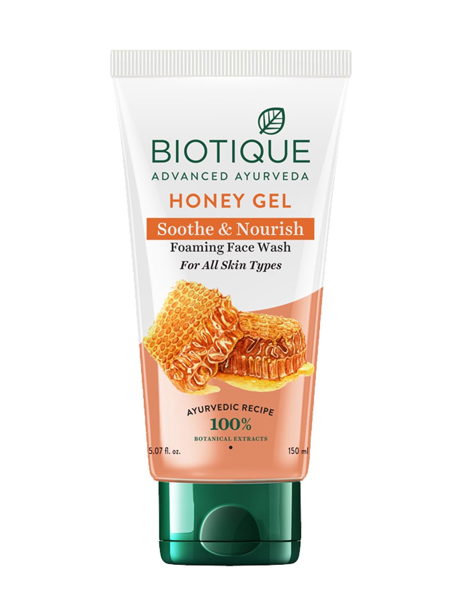 Biotique Honey Gel Soothe & Nourish Foaming Face Wash - 150 ml