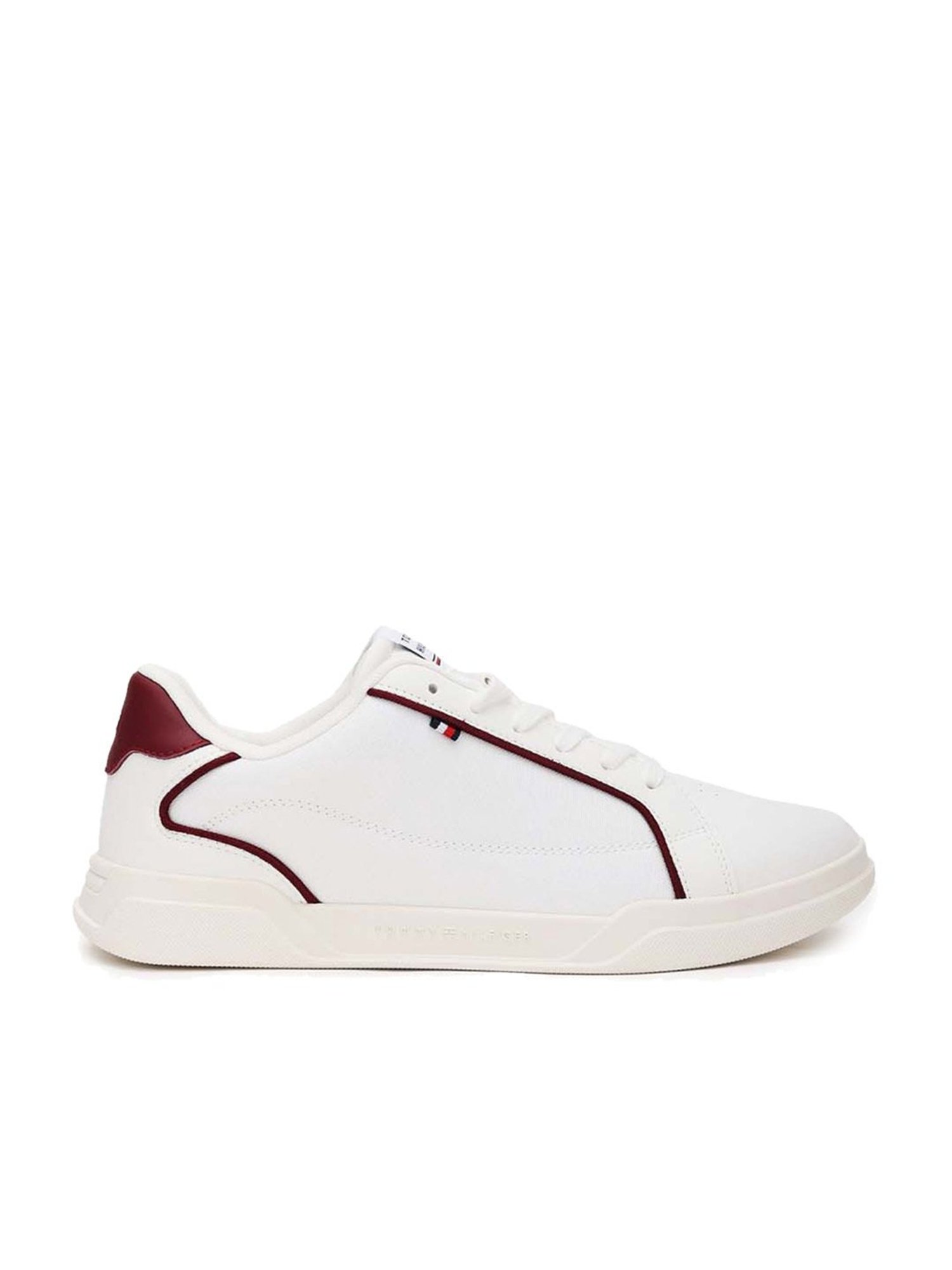 Tommy Hilfiger Men's White Casual Sneakers