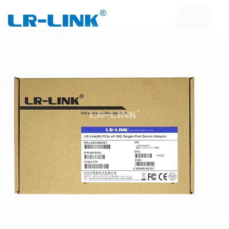 Intel 82599 Based PCI Express x8 Copper Port 10G Ethernet Network Adapter