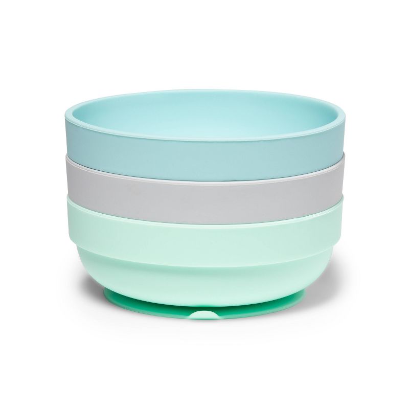 Silicone Suction Bowls - Cloud Island™ - 3pk