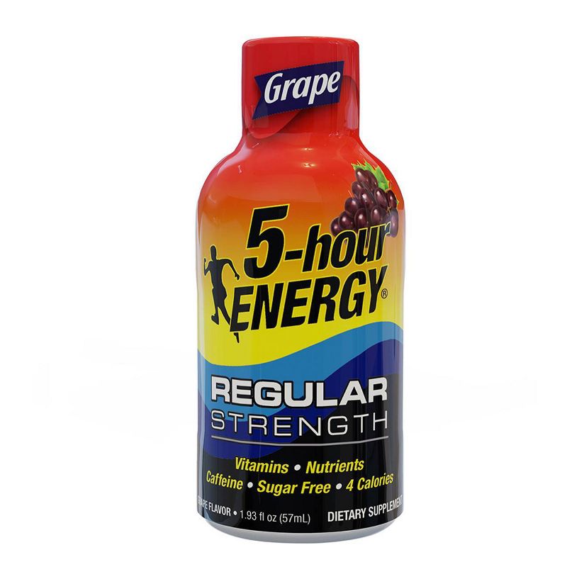 5 Hour Energy Shot - Grape - 12ct