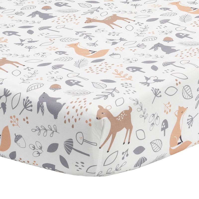 Clementine Kids Blush Bloom Crib Sheet