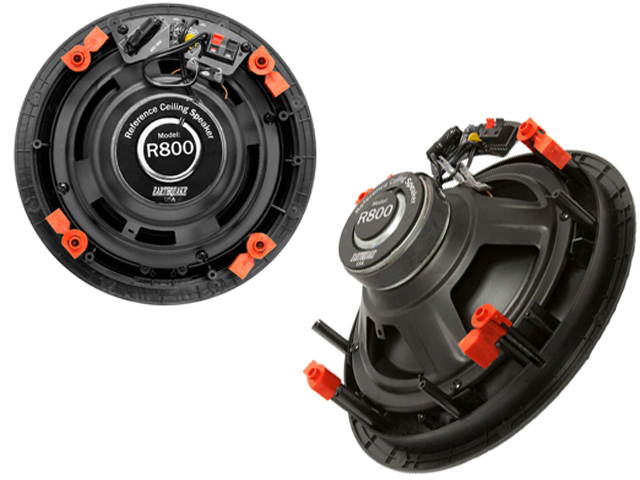 Earthquake Sound 5-Pairs R800 8" In Ceiling Speakers w/ Magnetic Paintable Grill