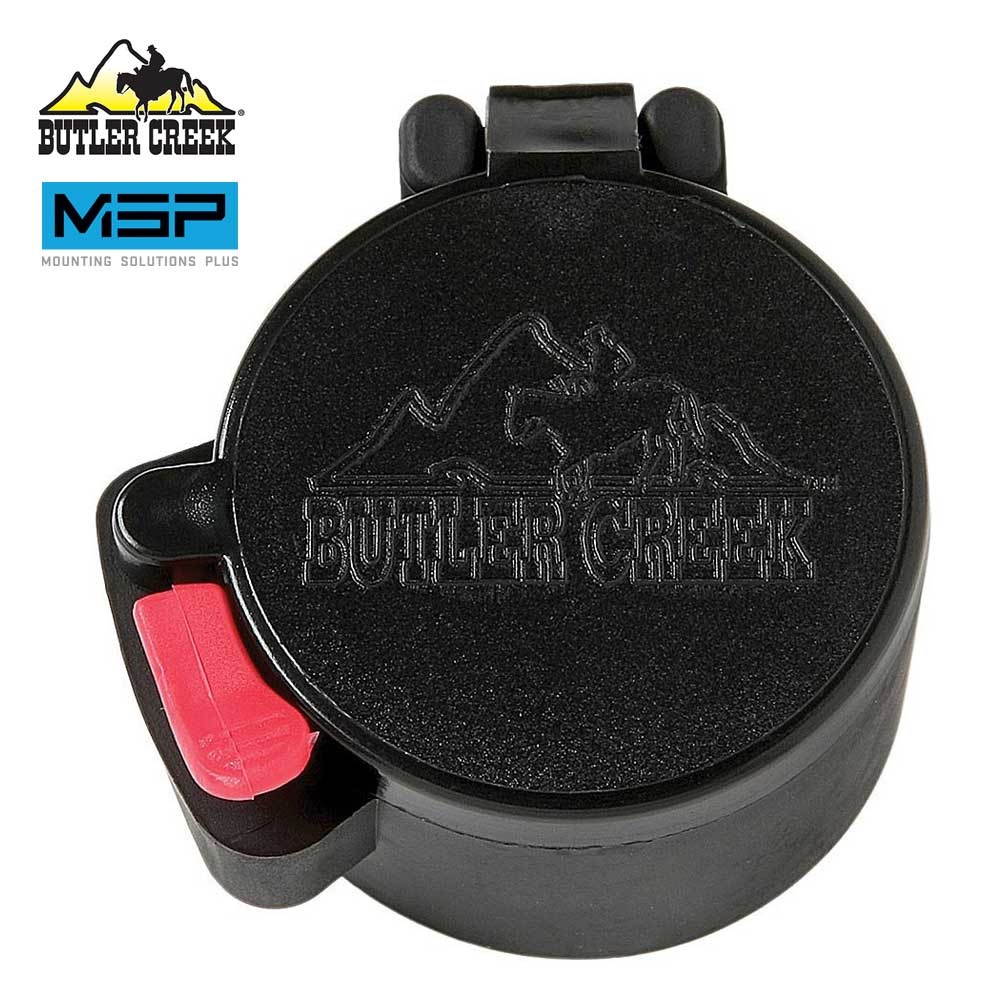 Butler Creek Flip-Open Scope Cover, Fits 1.516" Eye, Size 10, Black MO20100