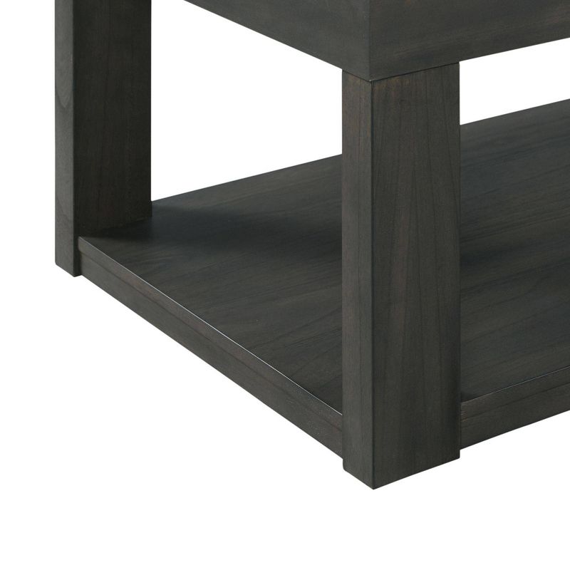 3pc Merle Coffee with Lift Top and 2 End Tables Dark Brown - Picket House Furnishings