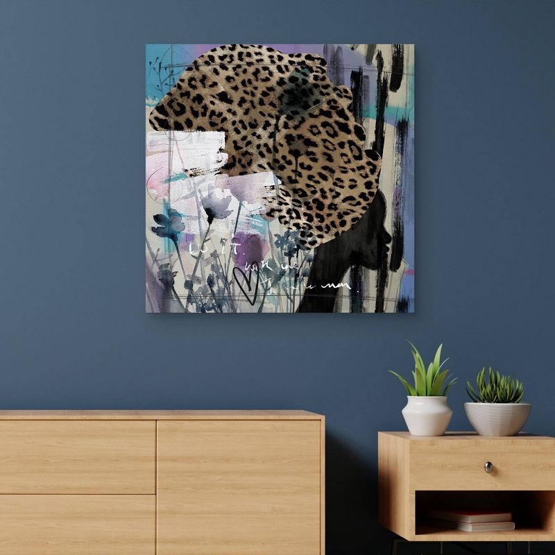 35" x 35" Turban Beauty by Nikki Chu Canvas Art Print - Masterpiece Art Gallery