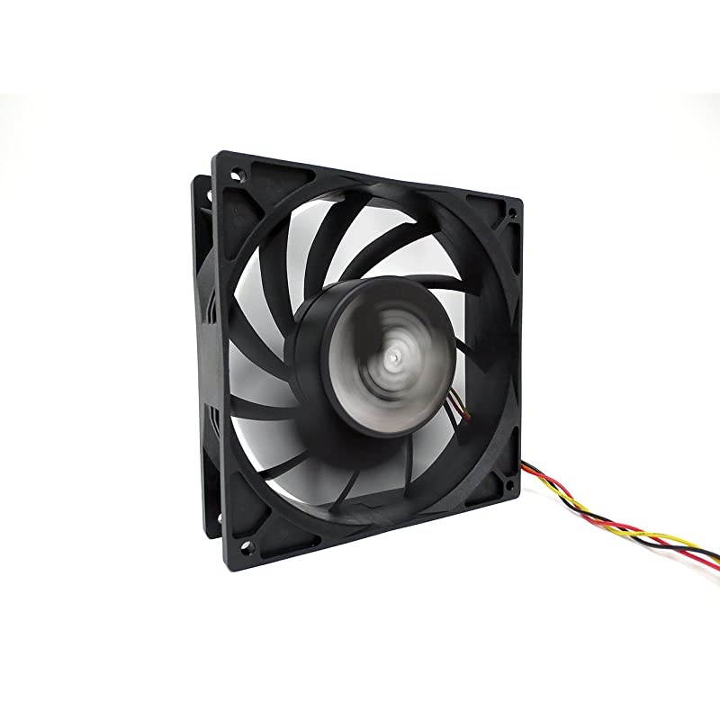 bBlaster 140x38 HiSpeed 5200RPM with 308CFM 2 Ball Bearing Fan Black