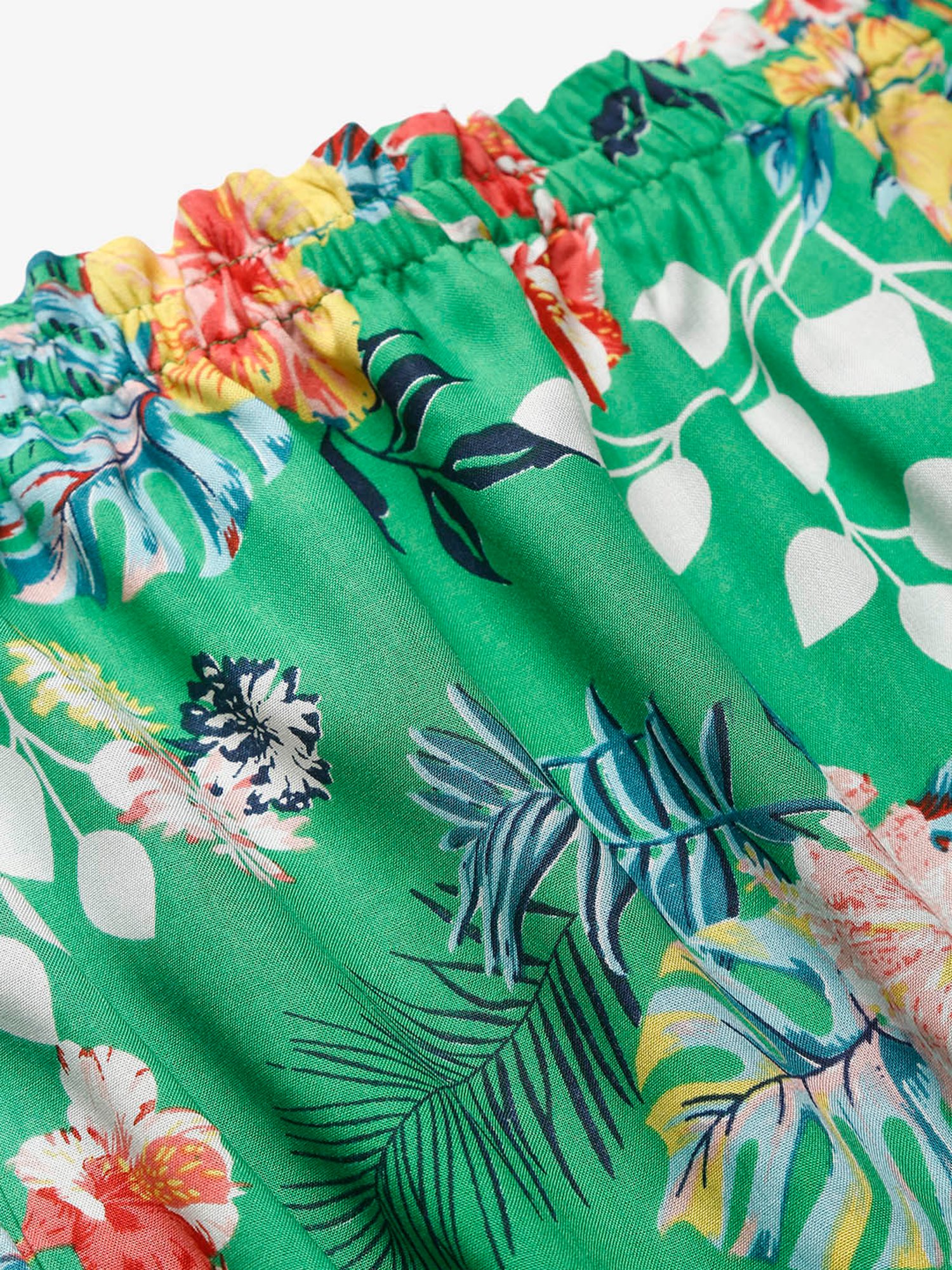 NEUDIS Green Printed Tube Jumpsuit