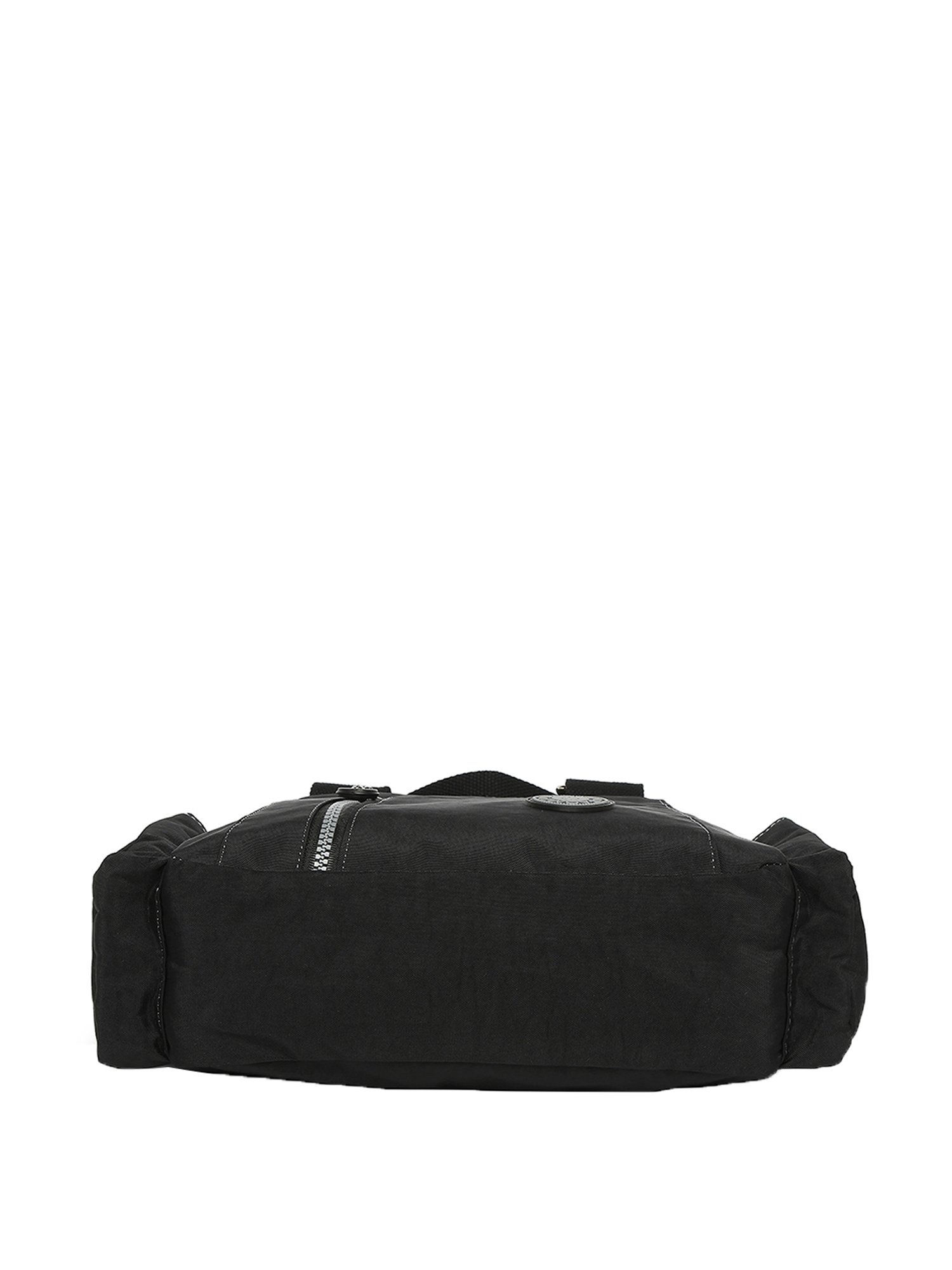 Baomi Black Solid Medium Handbag