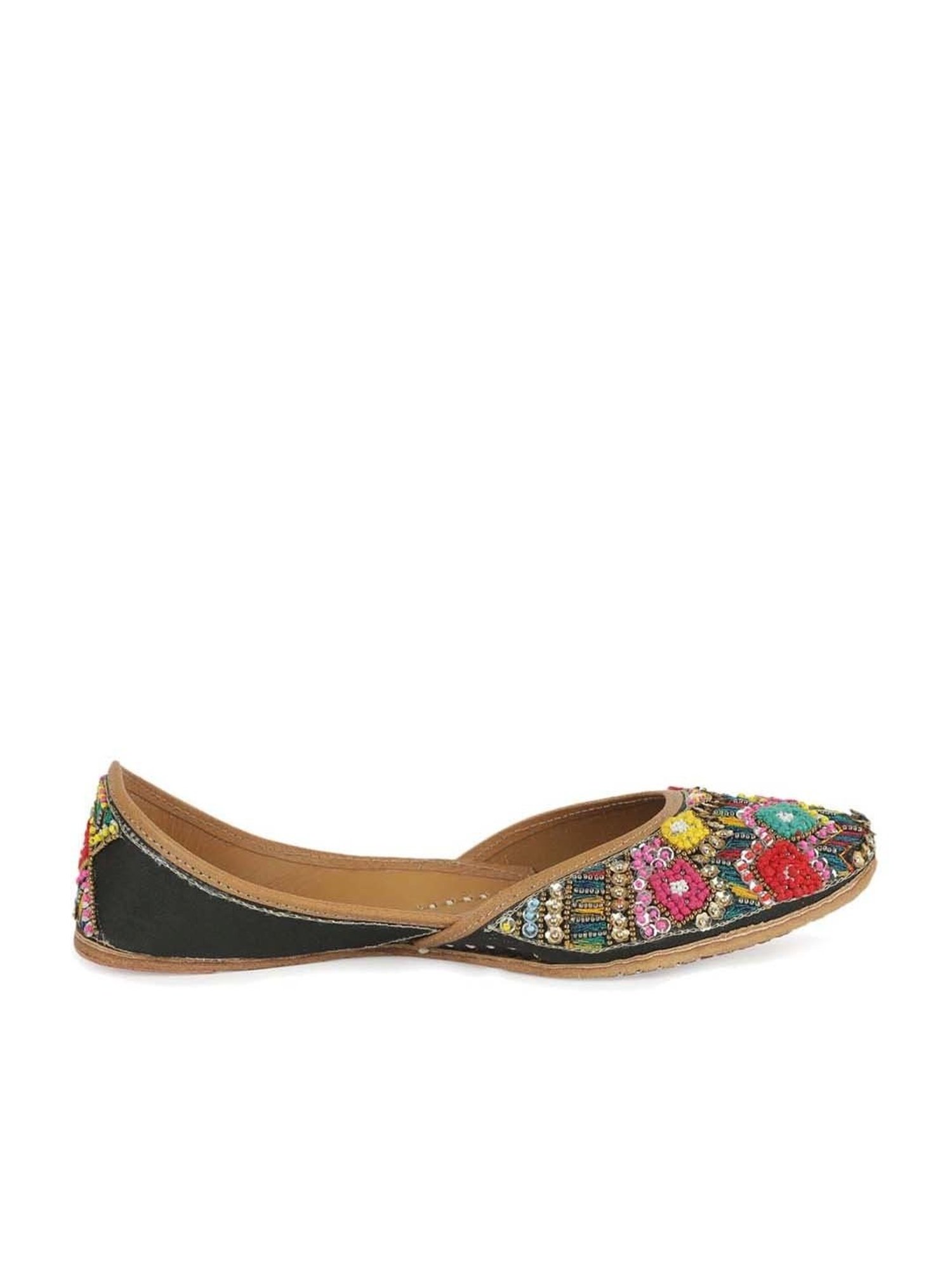 Glam Story Women's Multicolor Ethnic Juttis