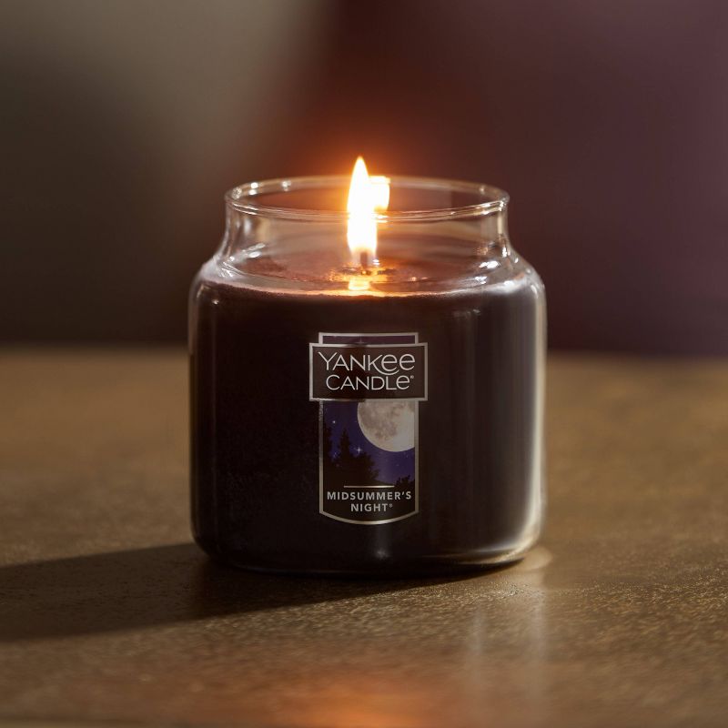 14.5oz Glass Jar Midsummer's Night Candle - Yankee Candle