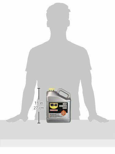 WD-40 Specialist Rust Remover Soak - Fast Acting Rust Dissolver. 1 Gallon Pa...