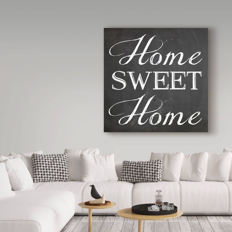 18" x 18" Home by Erin Clark - Trademark Fine Art