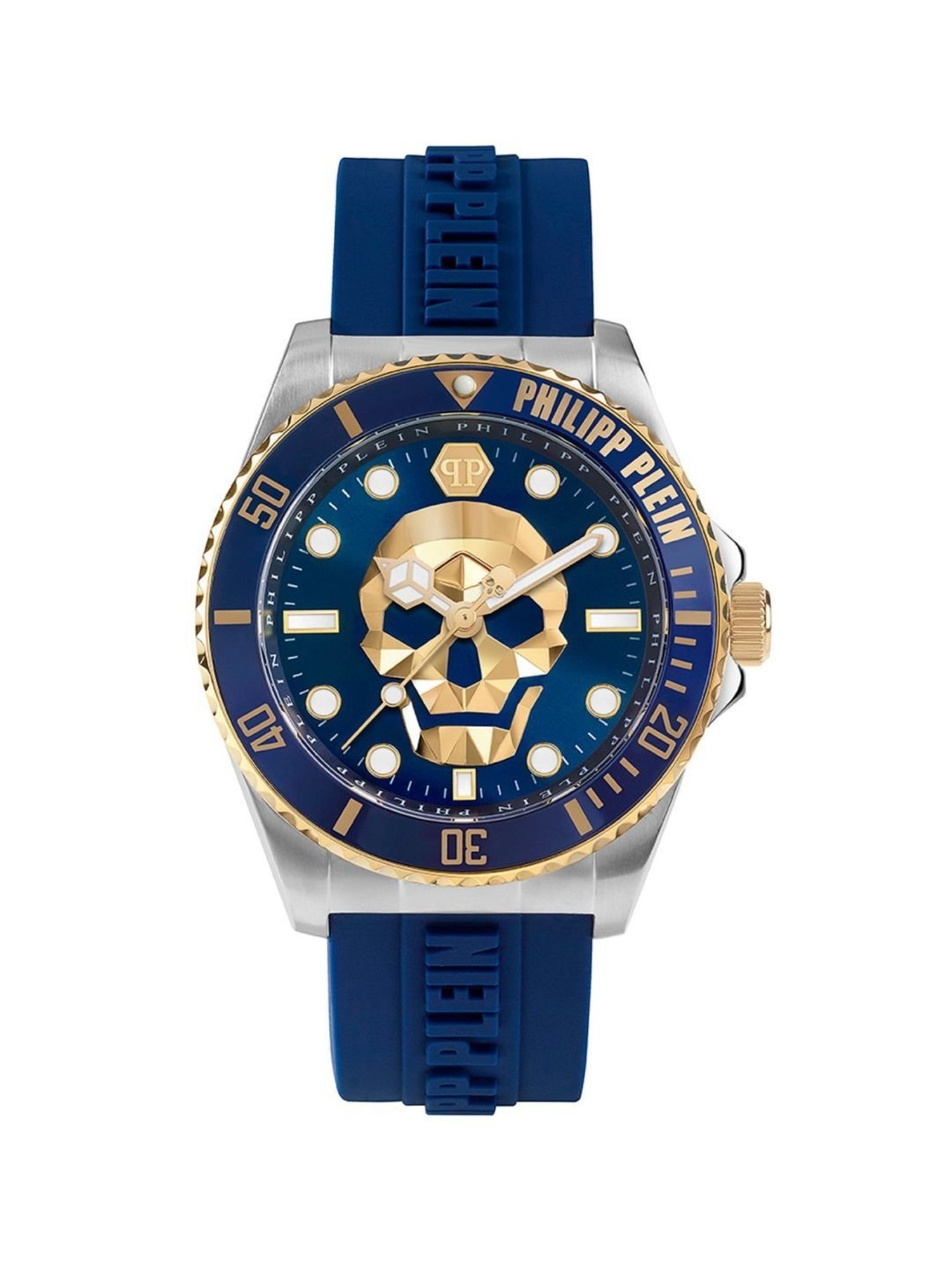 PHILIPP PLEIN PWOAA0222 The Skull Diver Analog Watch for Men