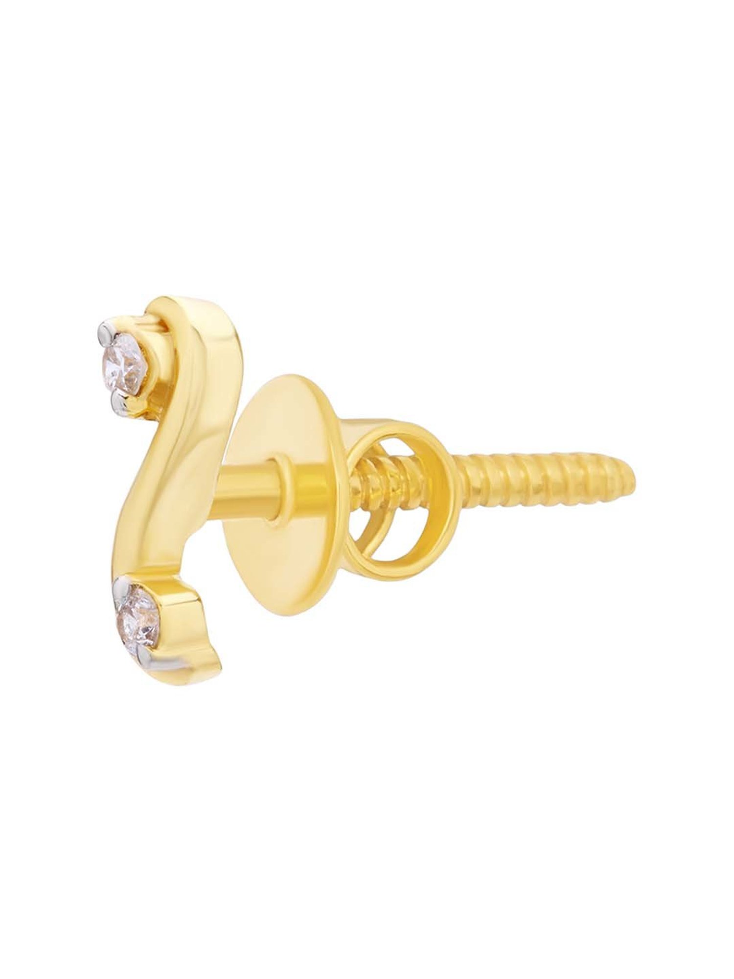 Waman Hari Pethe Jewellers 18k Gold & Diamond Earrings for Women