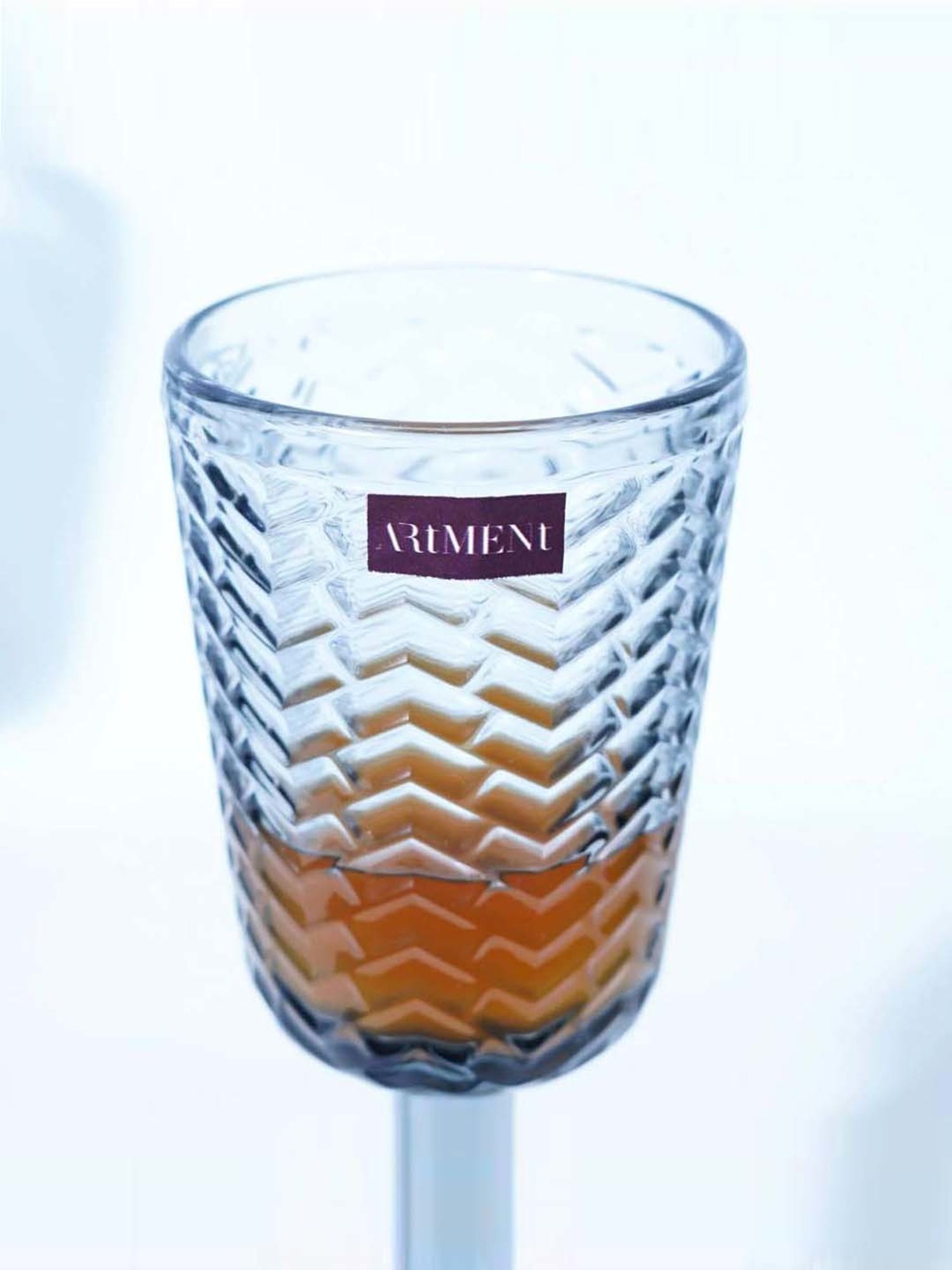 The Artment Transparent Crystal Goblet (0.27 L) - Set of 4