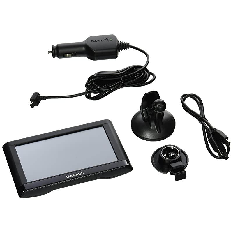 nvi 55LM GPS Navigators System with Spoken TurnByTurn Directions Preloaded Maps and Speed Limit Displays Lower 49 US States