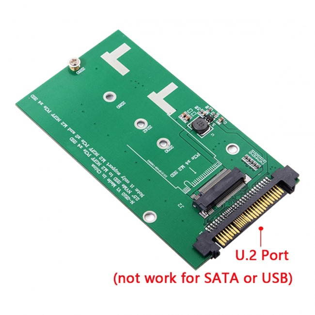 CY SFF-8639 NVME U.2 to NGFF M.2 M-key PCIe SSD Adapter for Mainboard Replace SA-211