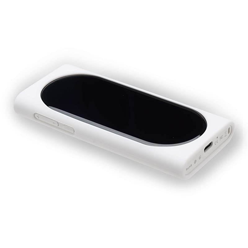 Genesis Pocket AI Translator with Global Mobile Hotspot, 100+ Languages Instant Two-Way Voice Translator Device and Transcription Recorder, Integrated eSIM, 3.1inch Retina Display (White Case)