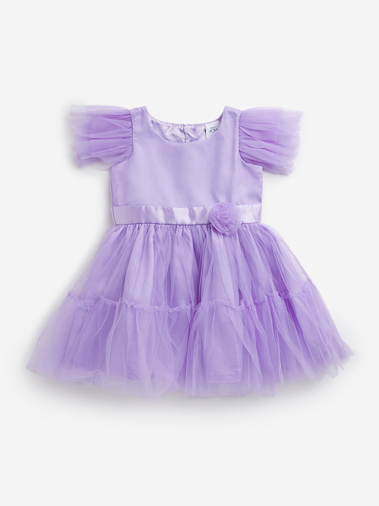 HOP Kids by Westside Lavender Tulle Dress