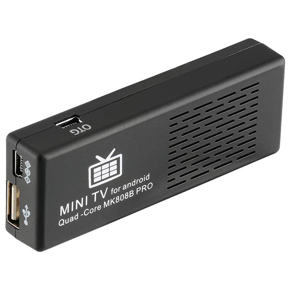 MK808 PRO Smart Android TV Dongle Box Android 5.1 S905 Quad-Core 64bit 1G / 8G KODI XBMC UHD 4K Mini PC WiFi H.265 DLNA Airplay Miracast Bluetooth 4.0 HD Media Player