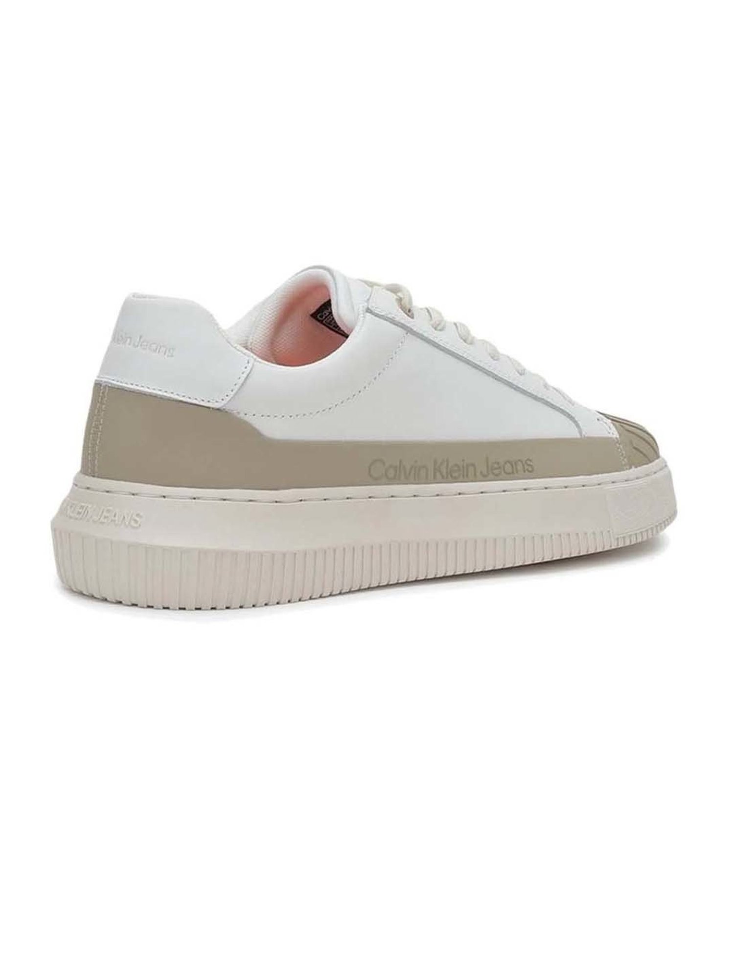 Calvin Klein Jeans Men's White Casual Sneakers