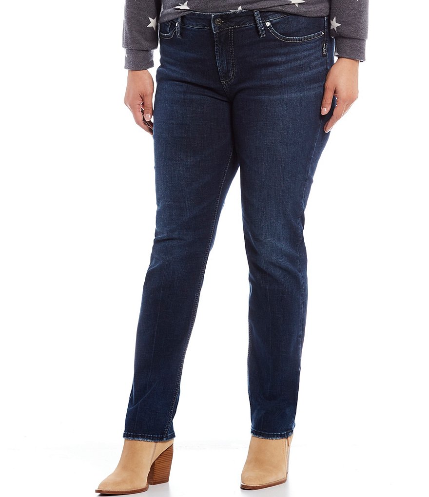 Democracy Plus Size Ab-Solution Capri Skimmer Jean