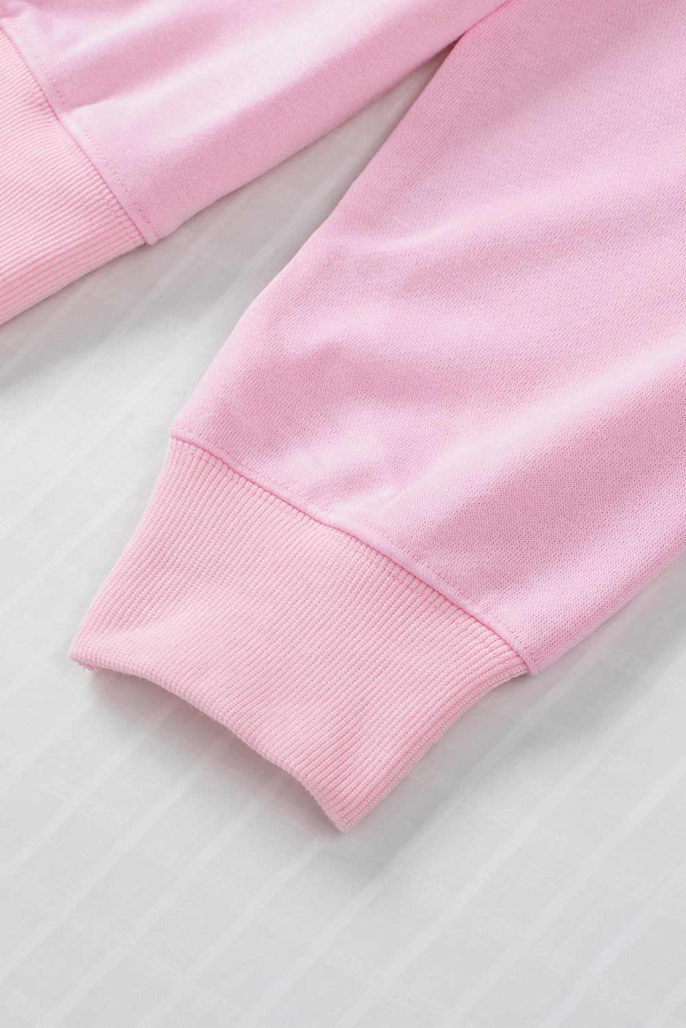 Blank Sweatshirt - Black Plaid Leopard Print Patchwork Long Sleeve Top Customized