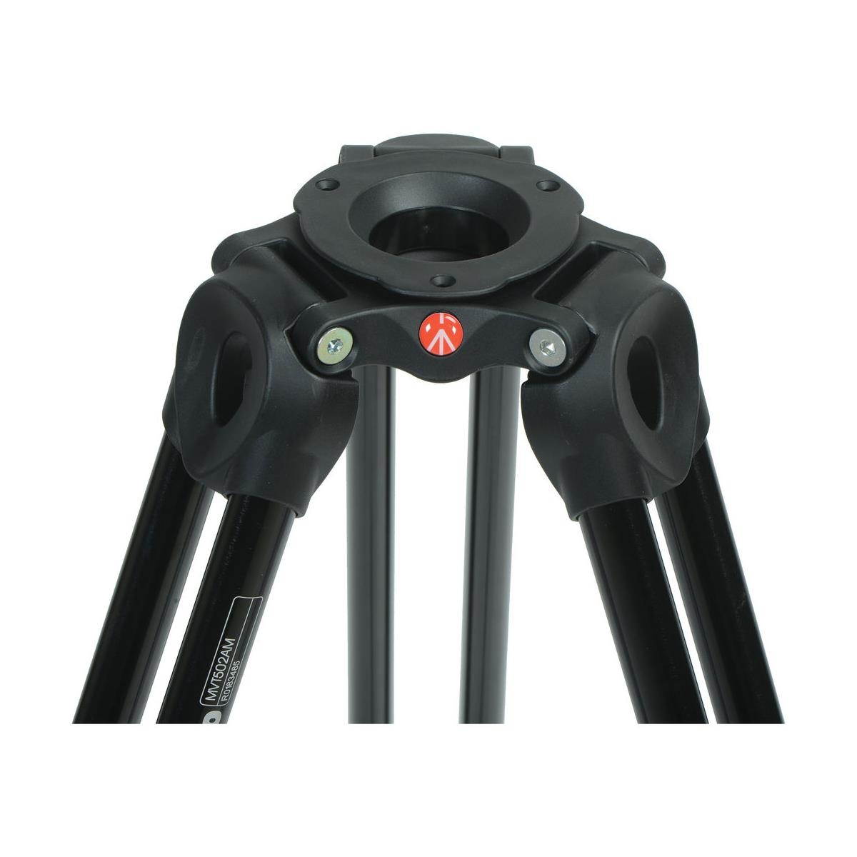 Manfrotto Telescopic Twin Video Tripod