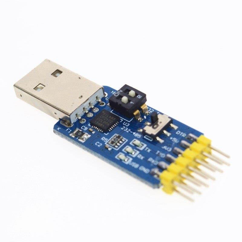 6 in 1 CP2102 USB to TTL 485 232 Huzhuan 3.3V / 5V compatible Six multifunction serial module