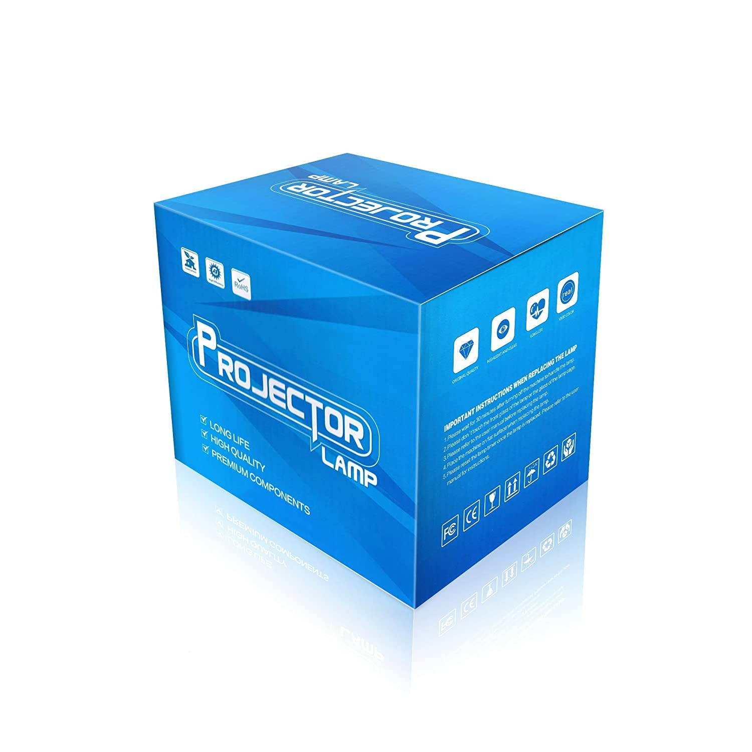 Emazne ELPLP79/V13H010L79 Projector Replacement Compatible Lamp with Housing for Epson BrightLink 575Wi Epson EB-570 Epson EB-575 Epson EB-575W EB-575Wi PowerLite 570 PowerLite 575 PowerLite 575Wi