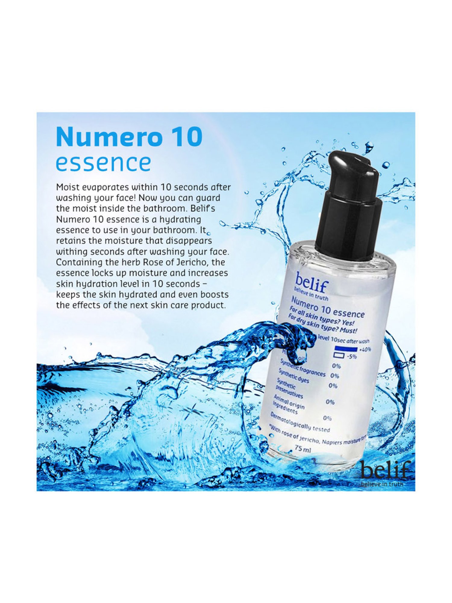 Belif Numero 10 Essence - 75 ml