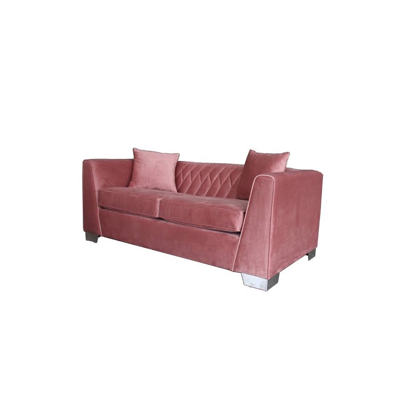 Ali Upholstered Loveseat Dark Shadow Blue - HOMES: Inside + Out