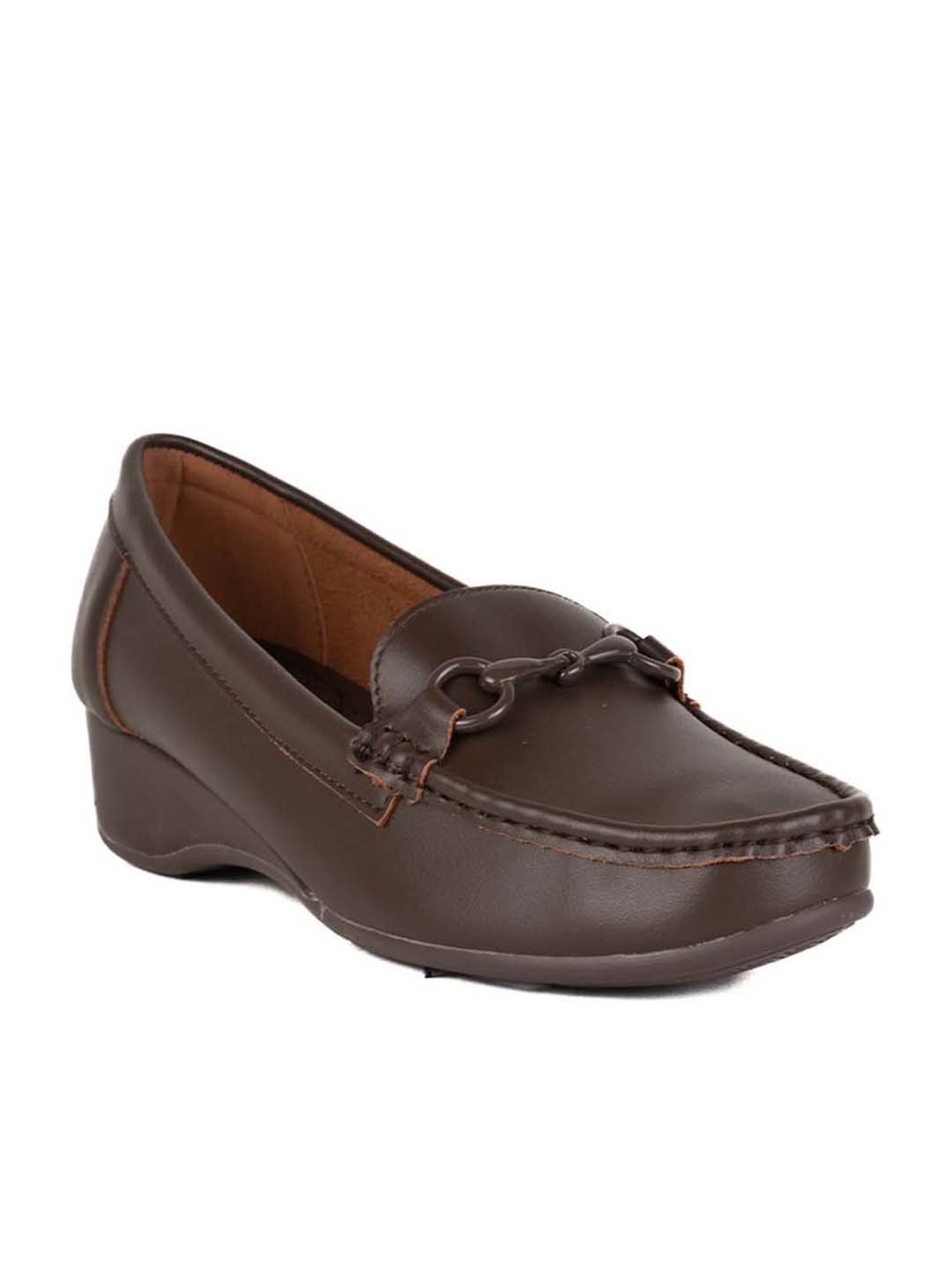 Ronnie Grey Women's Coffee Casual Loafers
