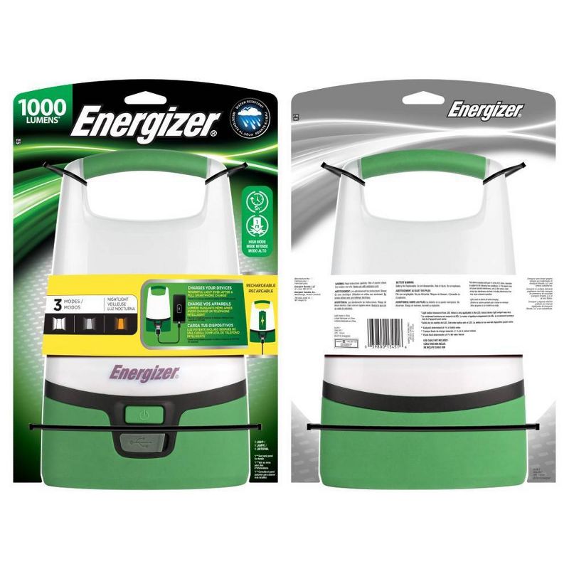 Energizer Rechargeable Area LED FlashLight Green